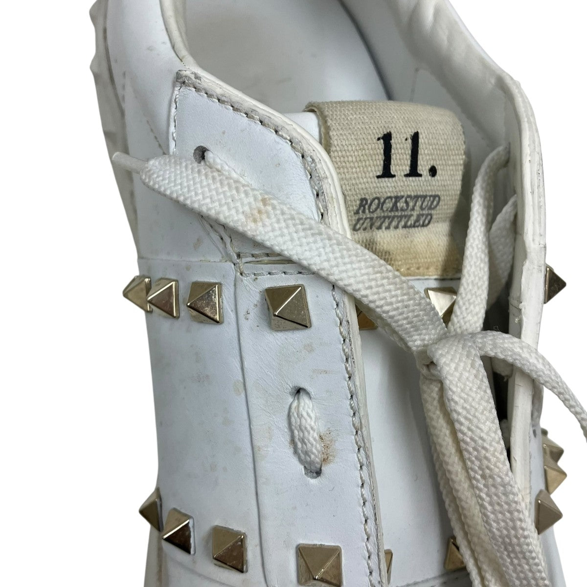 VALENTINO スタッズローカットスニーカー 古着・中古-9枚目のアイテム画像