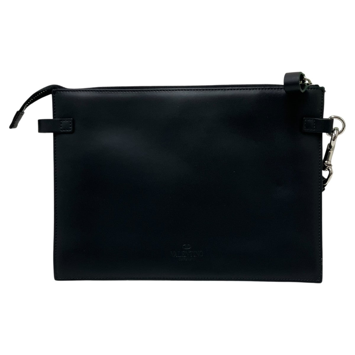 VALENTINO レザークラッチバッグ 古着・中古-3枚目のアイテム画像