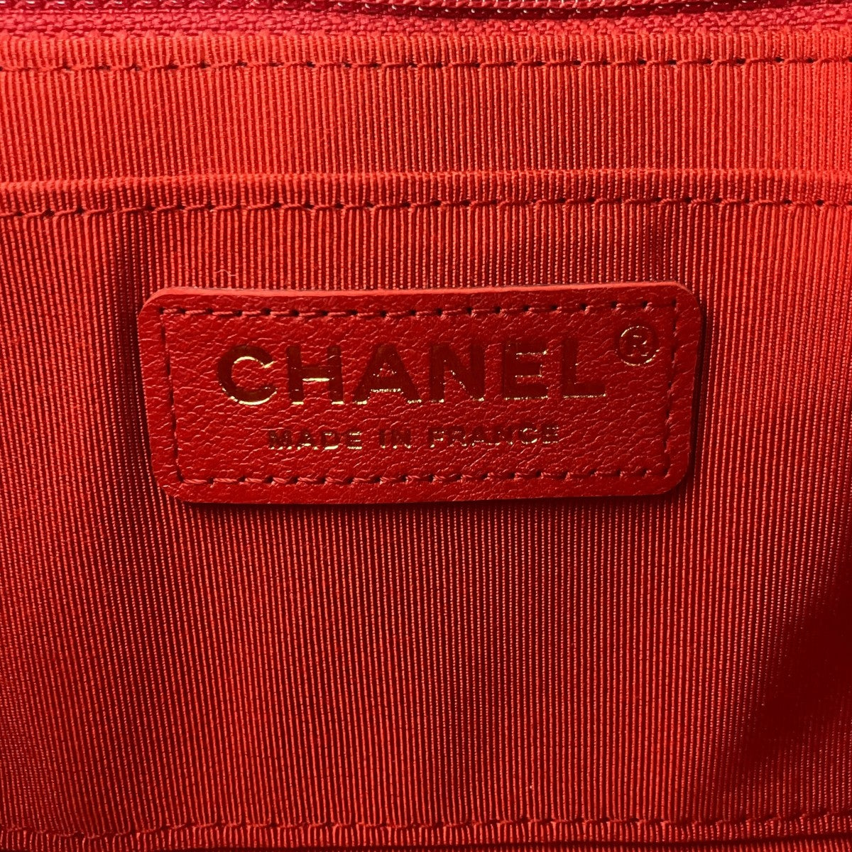 CHANEL Vステッチシェブロンショルダーバッグ 古着・中古-8枚目のアイテム画像