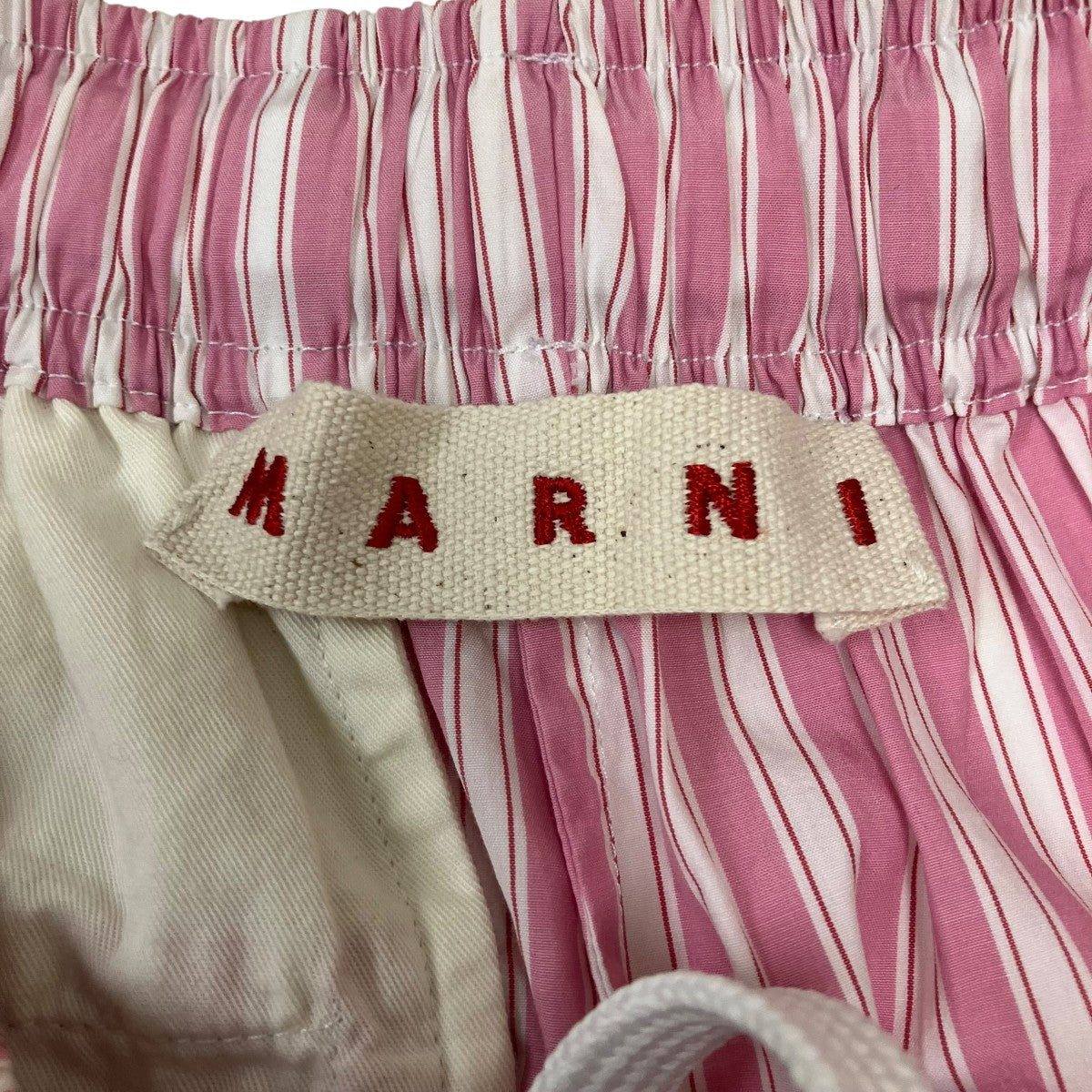 MARNI ストライプイージーパンツ 古着・中古-5枚目のアイテム画像