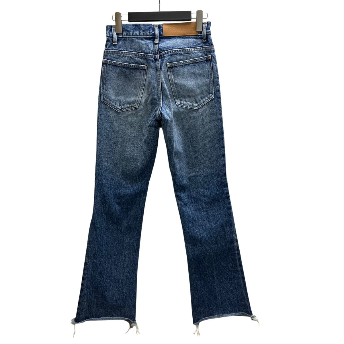 INSCRIRE 002 Flare Denim カットオフデニムパンツ 古着・中古-3枚目のアイテム画像