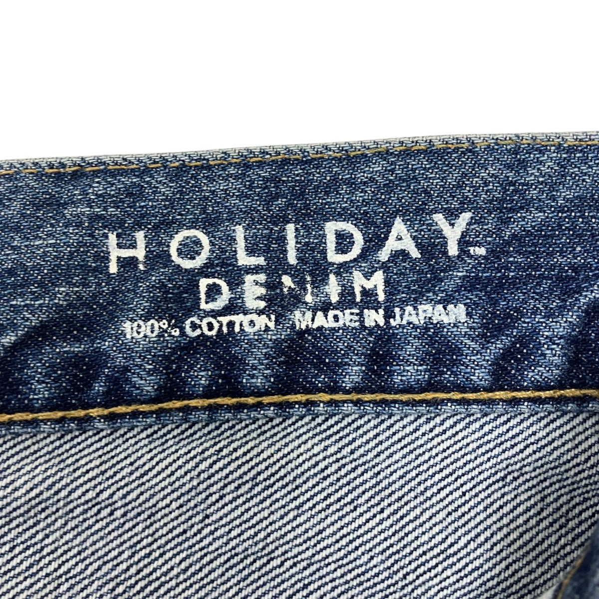 HOLIDAY ハイウエストスキニーフレアデニムパンツ 古着・中古-6枚目のアイテム画像