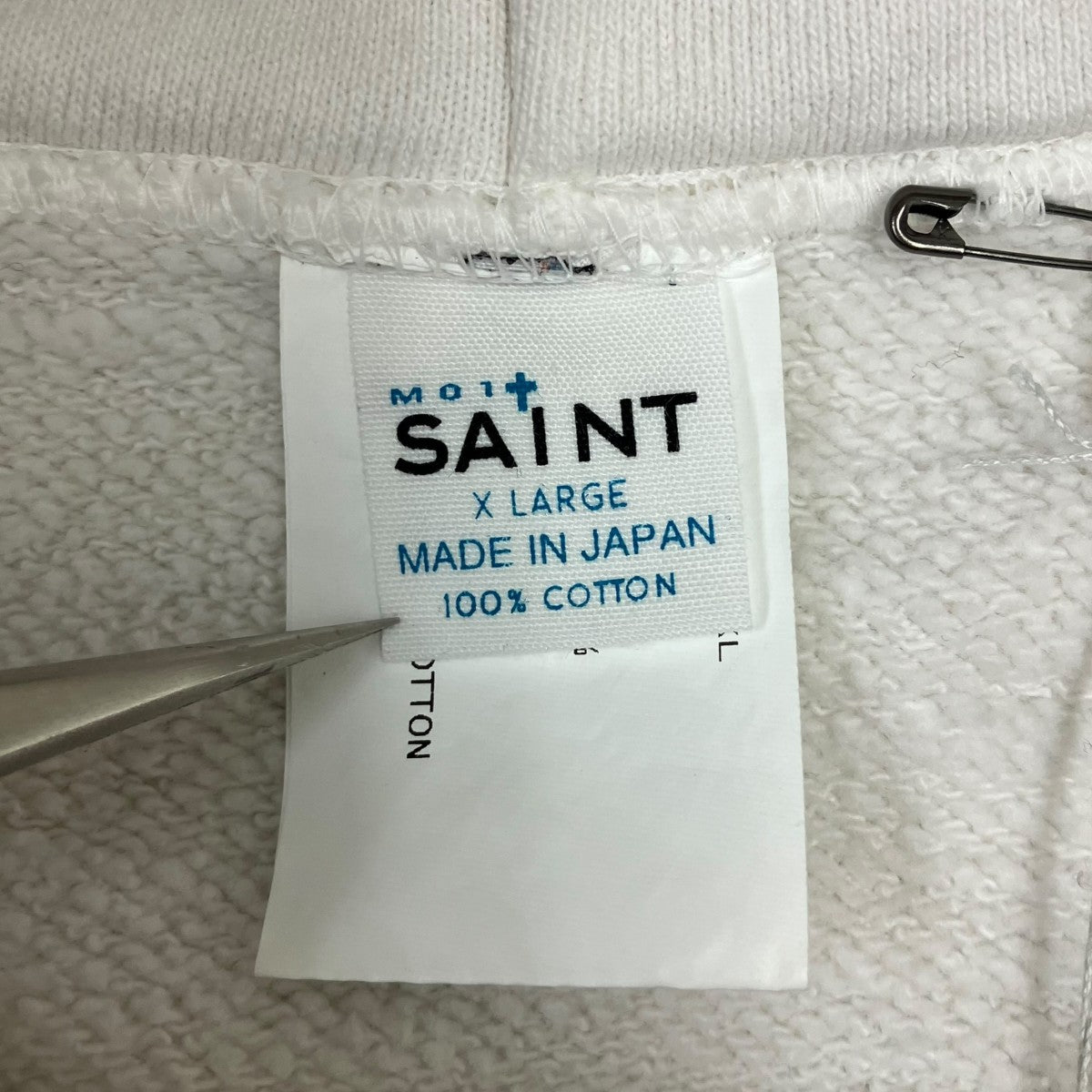 SAINT MICHAEL 266SSI LOVE SAINT HOODIE プルオーバーパーカー 古着・中古-5枚目のアイテム画像