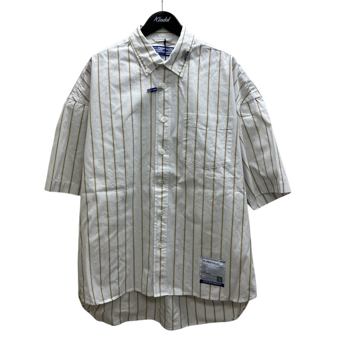 MIHARA YASUHIRO 半袖シャツ 古着・中古-1枚目のアイテム画像