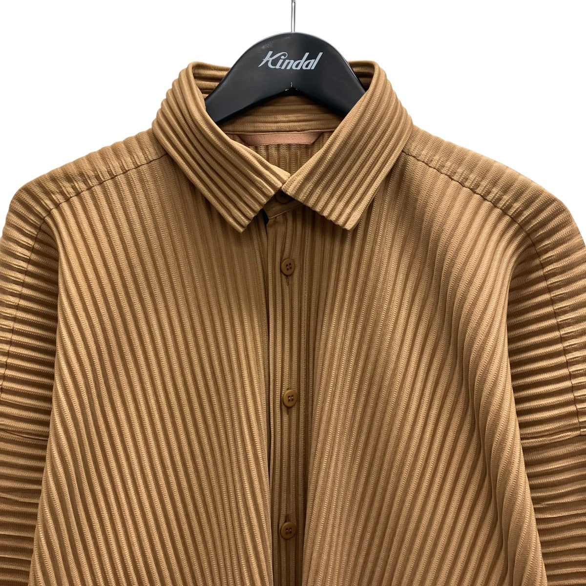 HOMME PLISSE ISSEY MIYAKE MONTHLY COLORS プリーツシャツ 古着・中古-2枚目のアイテム画像