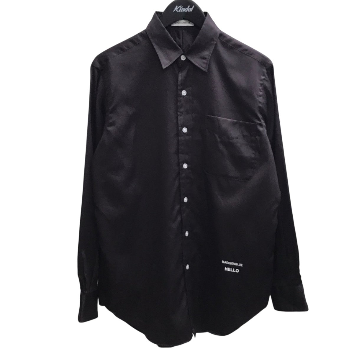 MADISON BLUE 26SSTRANE L S SHIRT SATIN長袖シャツ 古着・中古-1枚目のアイテム画像