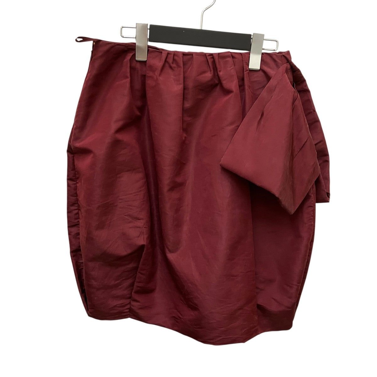 PRADA シルク混ナイロンスカート81316 古着・中古-2枚目のアイテム画像