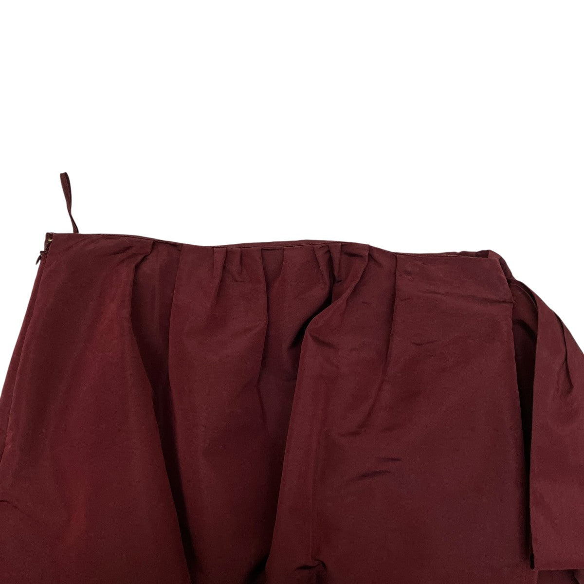 PRADA シルク混ナイロンスカート81316 古着・中古-4枚目のアイテム画像