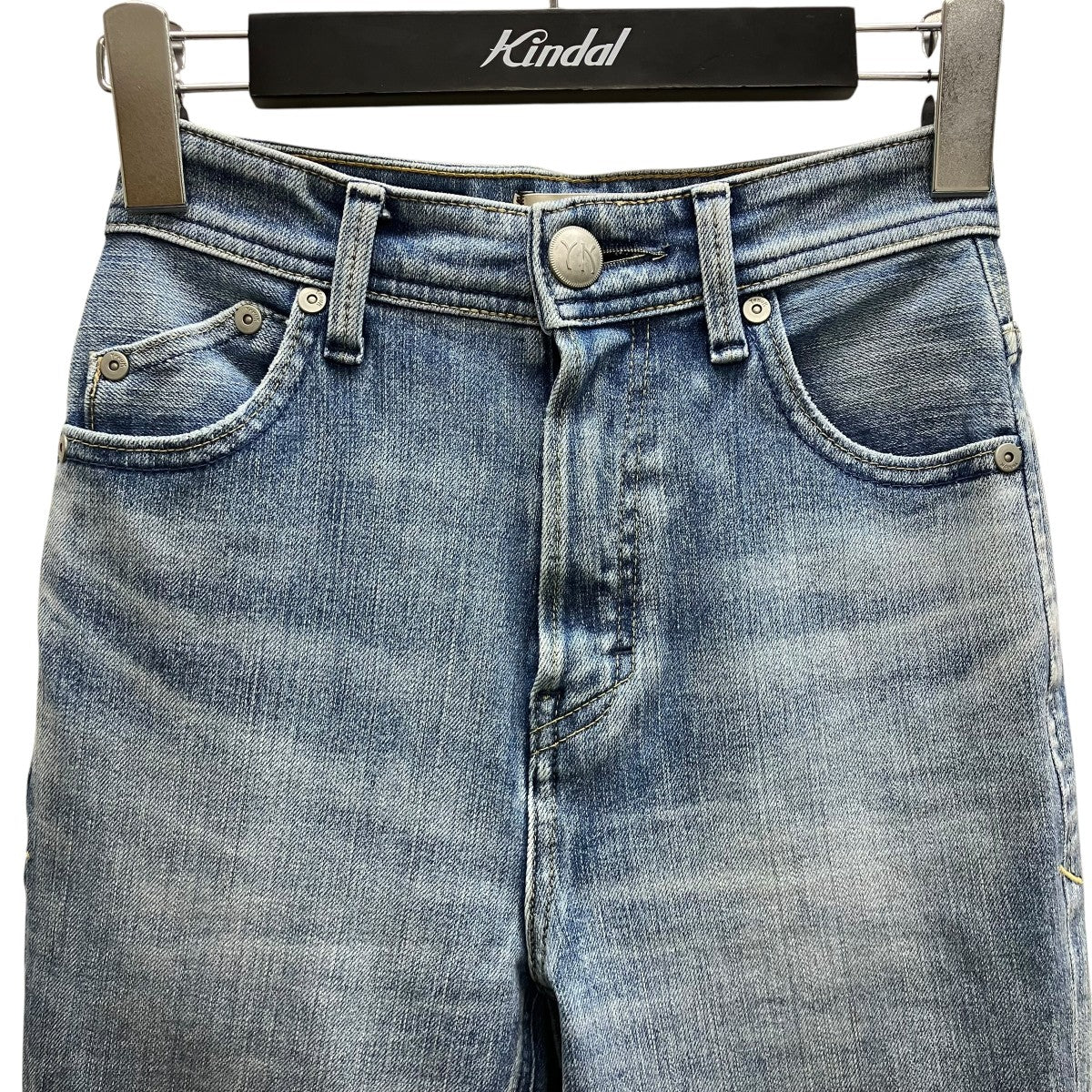 YANUK ハイウエストデニムパンツ 古着・中古-2枚目のアイテム画像