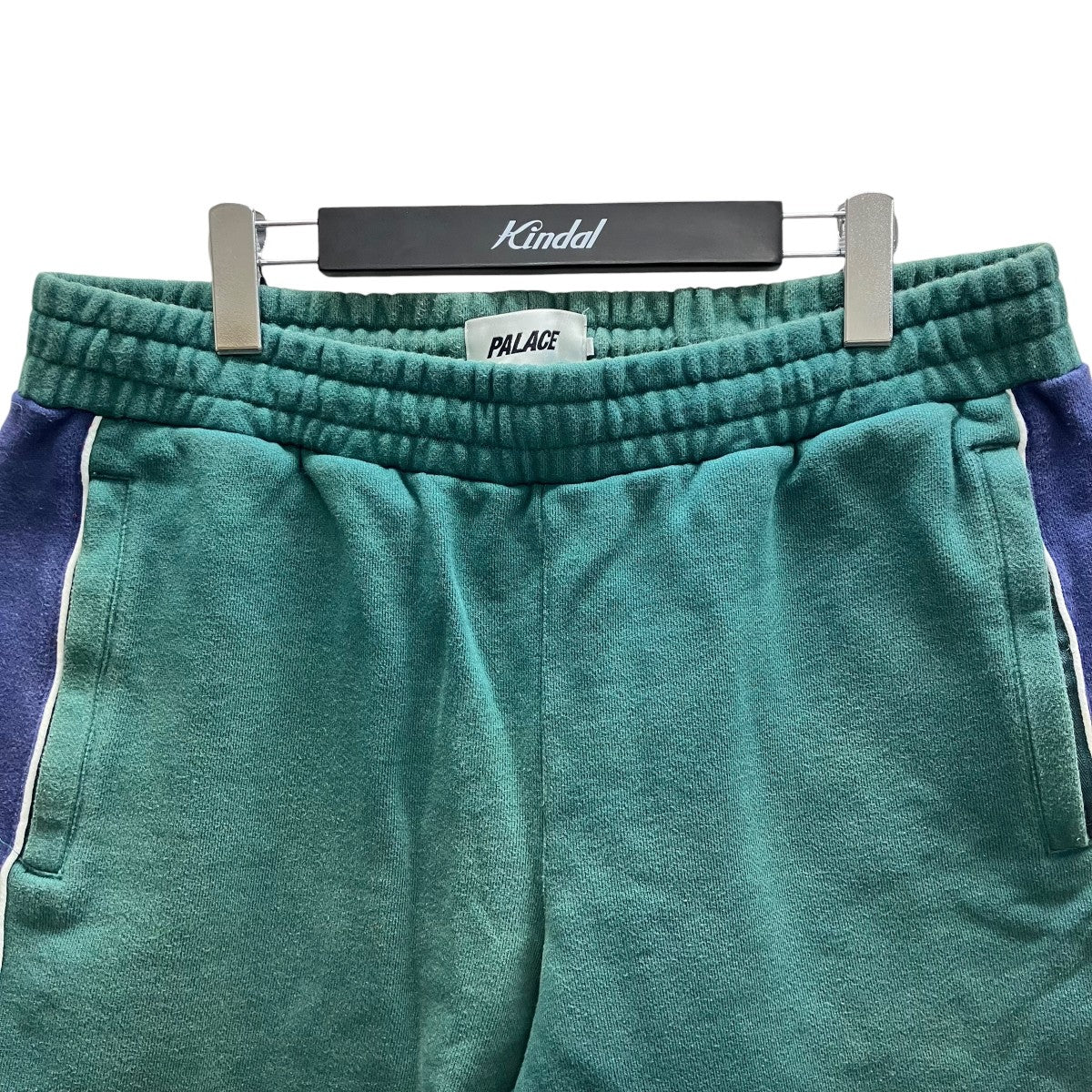 PALACE(パレス) Quart Shortハーフパンツ グリーン×ネイビー サイズ L