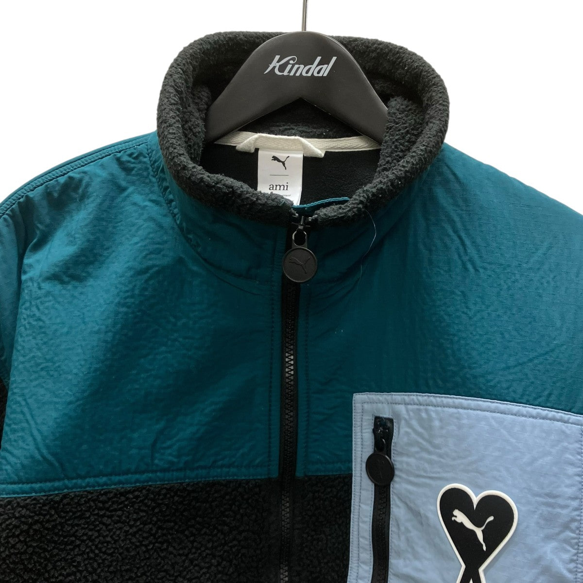 AMI Alexandre Mattiussi×PUMA ボアジャケット 古着・中古-2枚目のアイテム画像