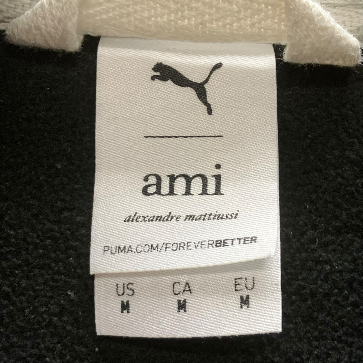 AMI Alexandre Mattiussi×PUMA ボアジャケット 古着・中古-6枚目のアイテム画像