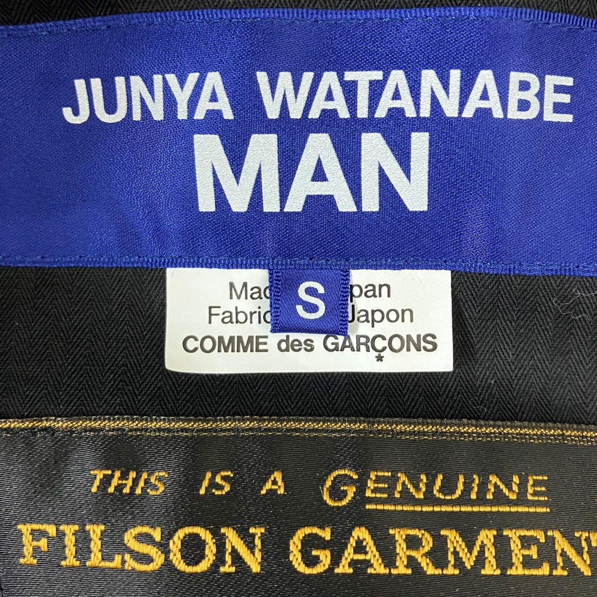 CDG JUNYA WATANABE MAN×FILSON 25AW WOOL TWEED CHECK COAT ジャケット 古着・中古-7枚目のアイテム画像