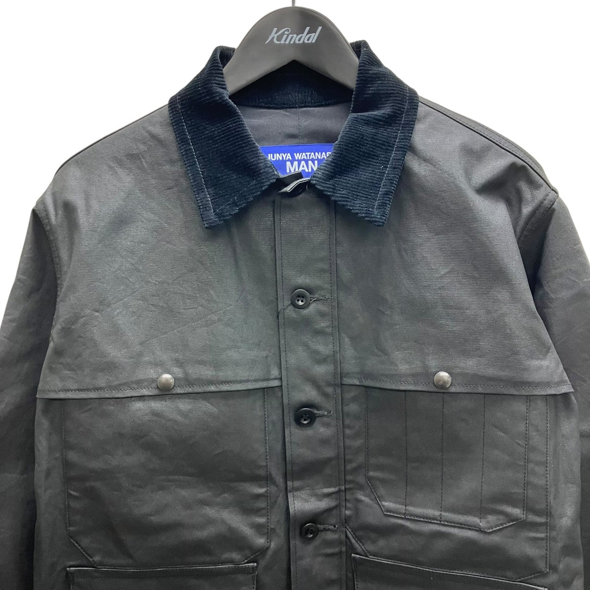 CDG JUNYA WATANABE MAN×FILSON 25AW合成皮革(ポリウレタン樹脂)Xウールモッサーチェック 古着・中古-2枚目のアイテム画像