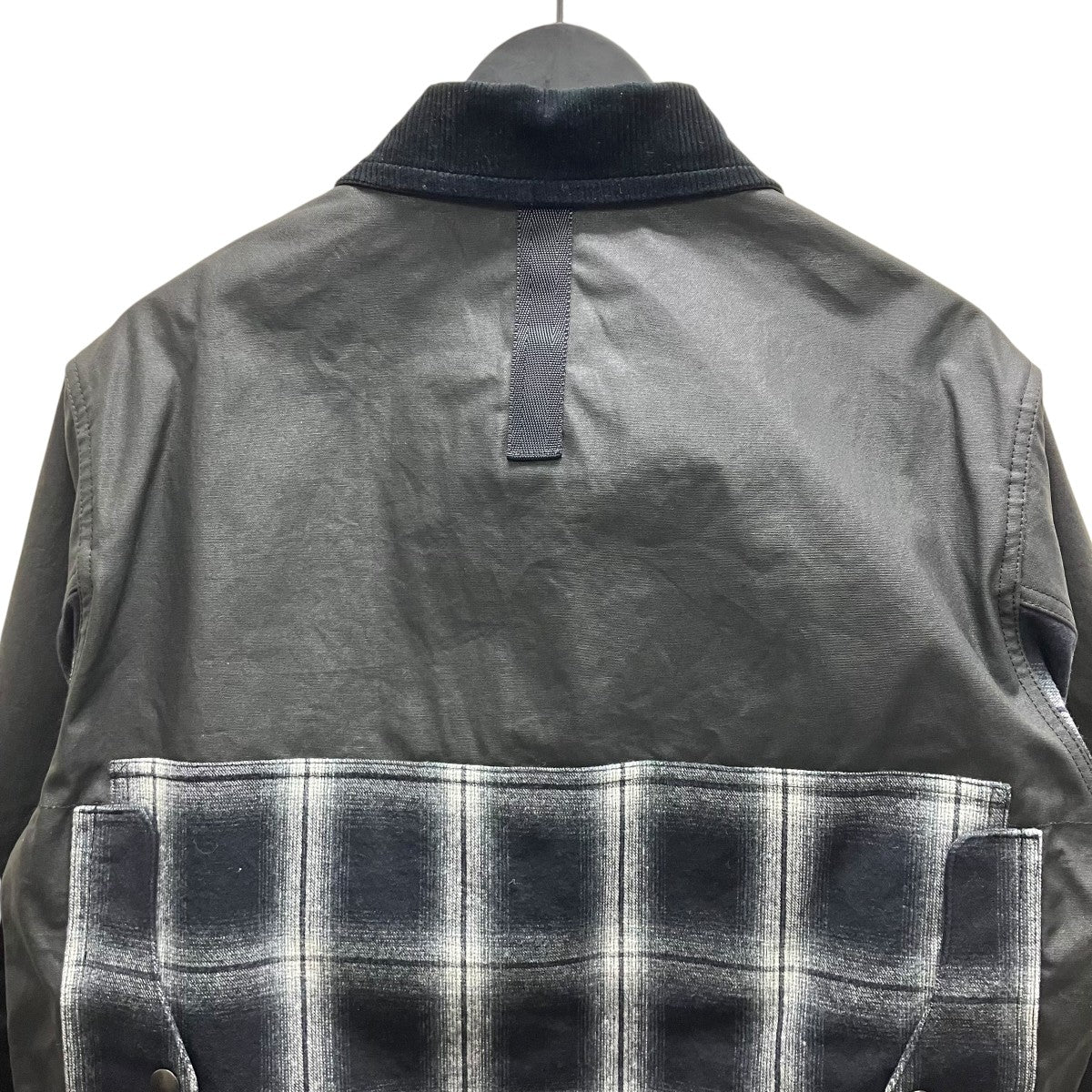 CDG JUNYA WATANABE MAN×FILSON 25AW合成皮革(ポリウレタン樹脂)Xウールモッサーチェック 古着・中古-4枚目のアイテム画像