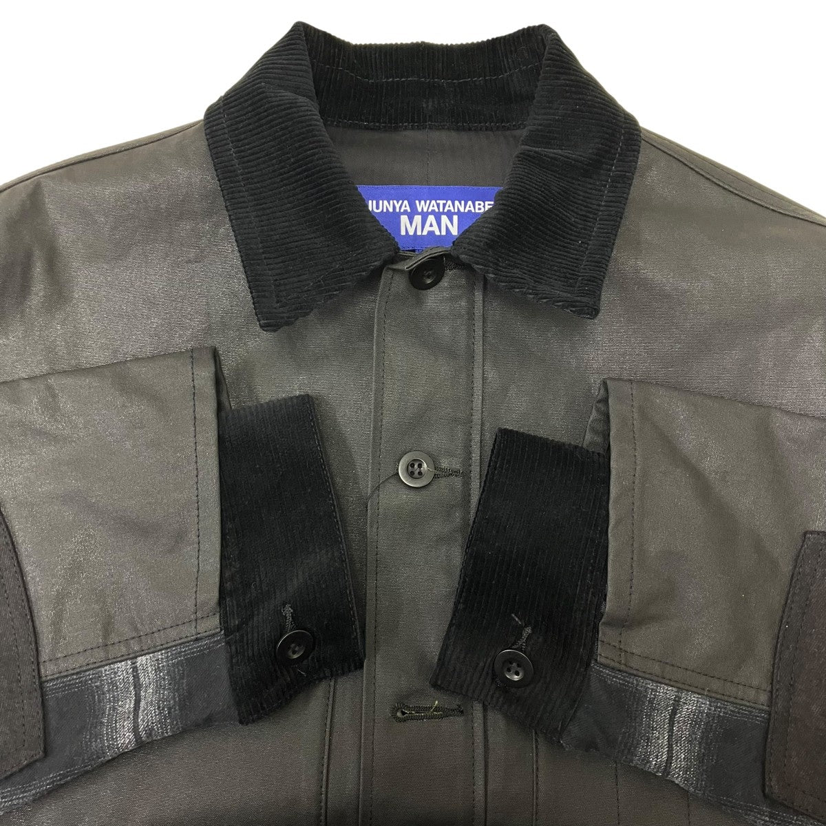 CDG JUNYA WATANABE MAN×FILSON 25AW合成皮革(ポリウレタン樹脂)Xウールモッサーチェック 古着・中古-5枚目のアイテム画像