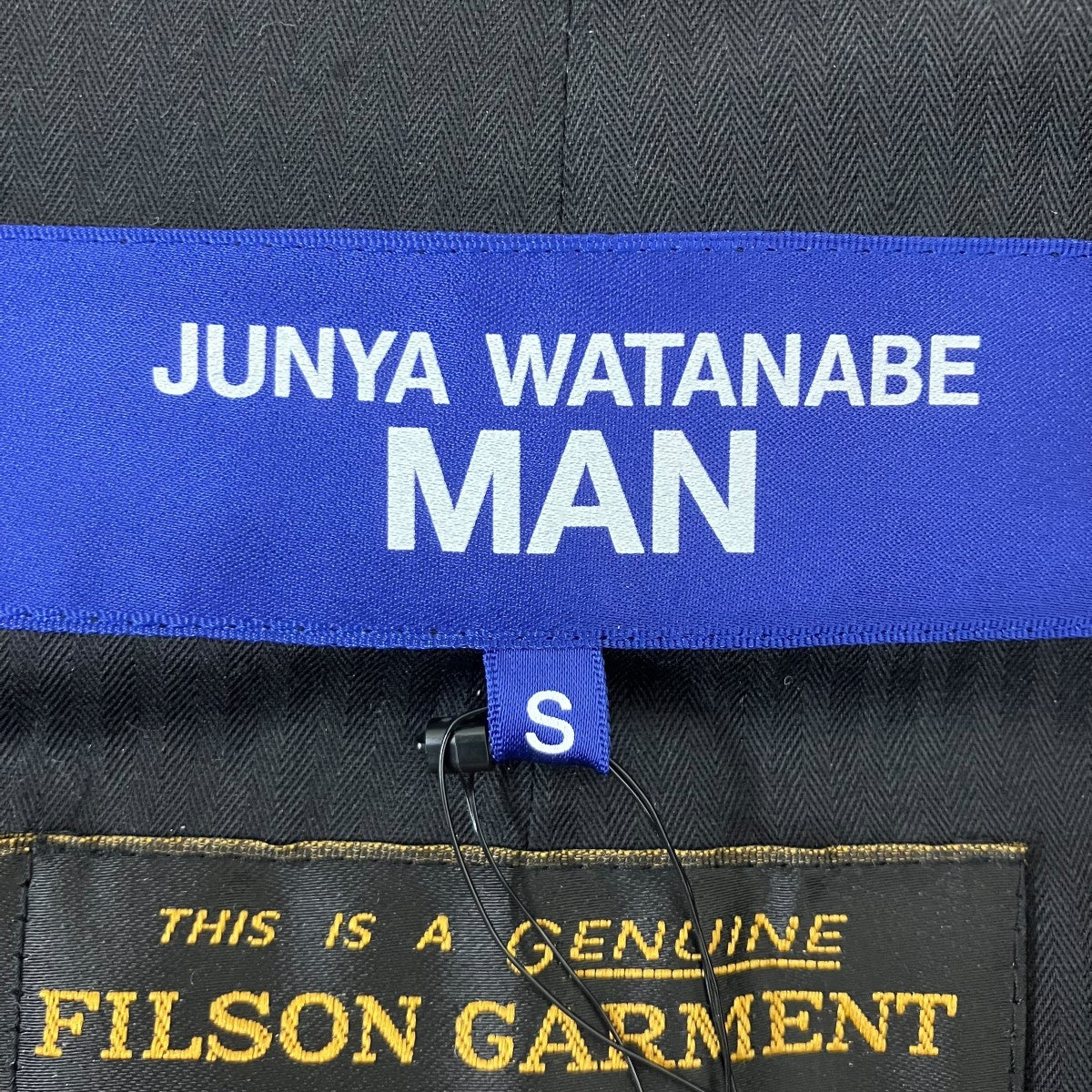 CDG JUNYA WATANABE MAN×FILSON 25AW合成皮革(ポリウレタン樹脂)Xウールモッサーチェック 古着・中古-7枚目のアイテム画像