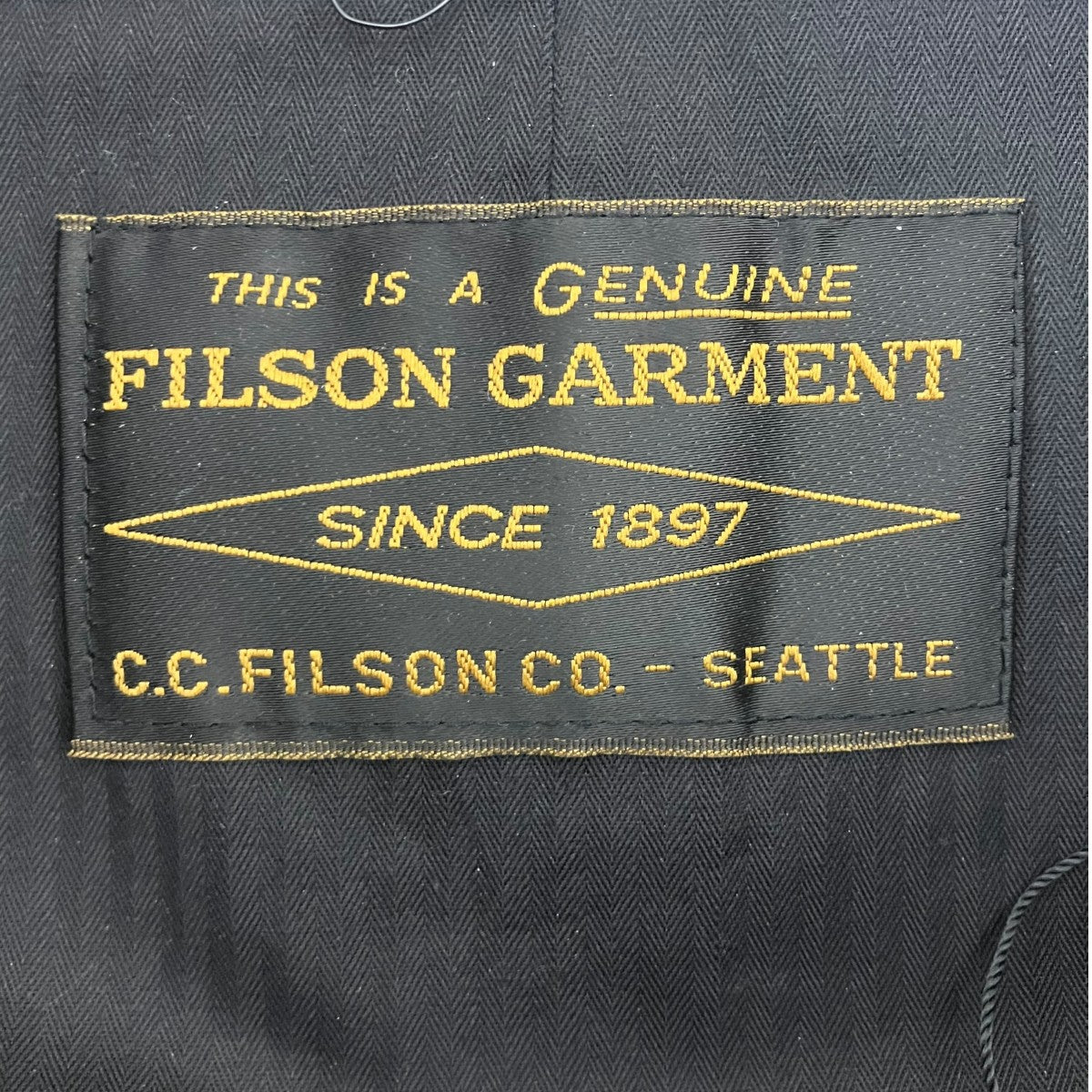 CDG JUNYA WATANABE MAN×FILSON 25AW合成皮革(ポリウレタン樹脂)Xウールモッサーチェック 古着・中古-8枚目のアイテム画像