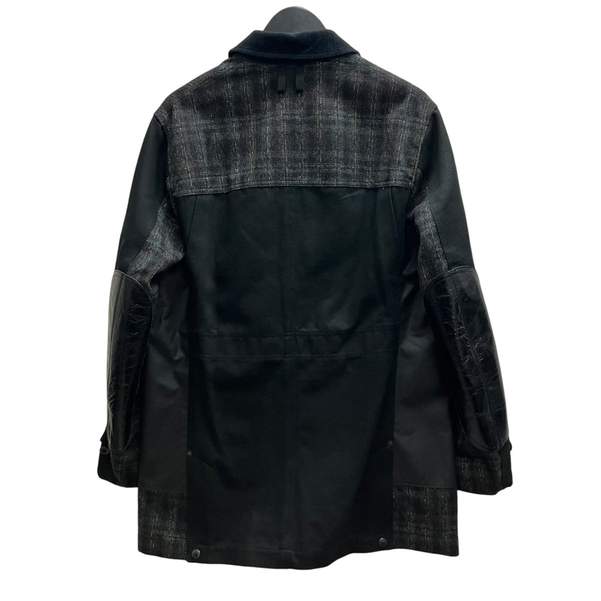 CDG JUNYA WATANABE MAN 25AW WOOL TWEED CHECK COAT ジャケット 古着・中古-2枚目のアイテム画像