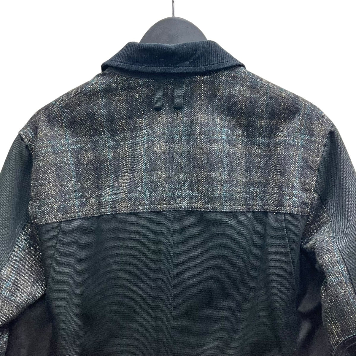 CDG JUNYA WATANABE MAN 25AW WOOL TWEED CHECK COAT ジャケット 古着・中古-4枚目のアイテム画像