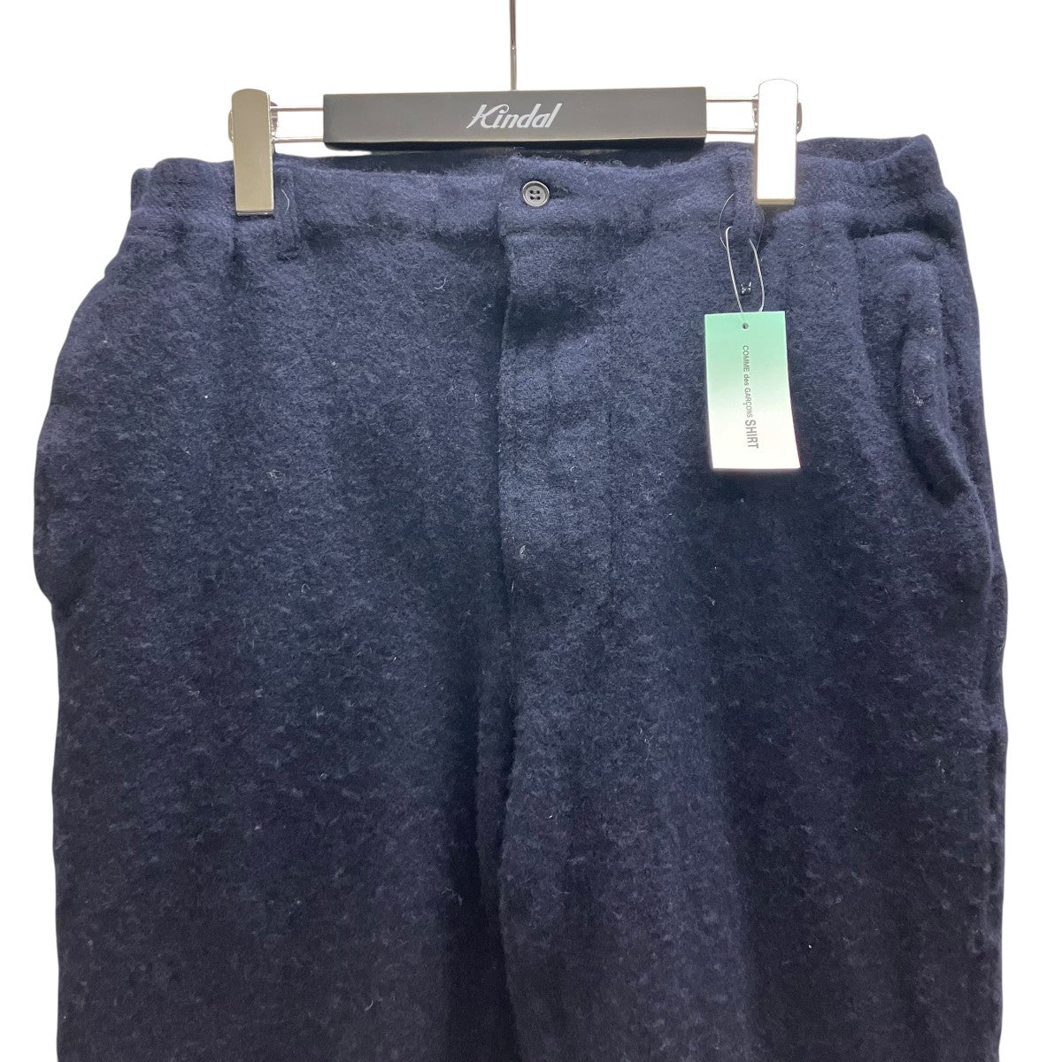 25AW wool nylon medium tweed garment treated Pants ウールパンツ