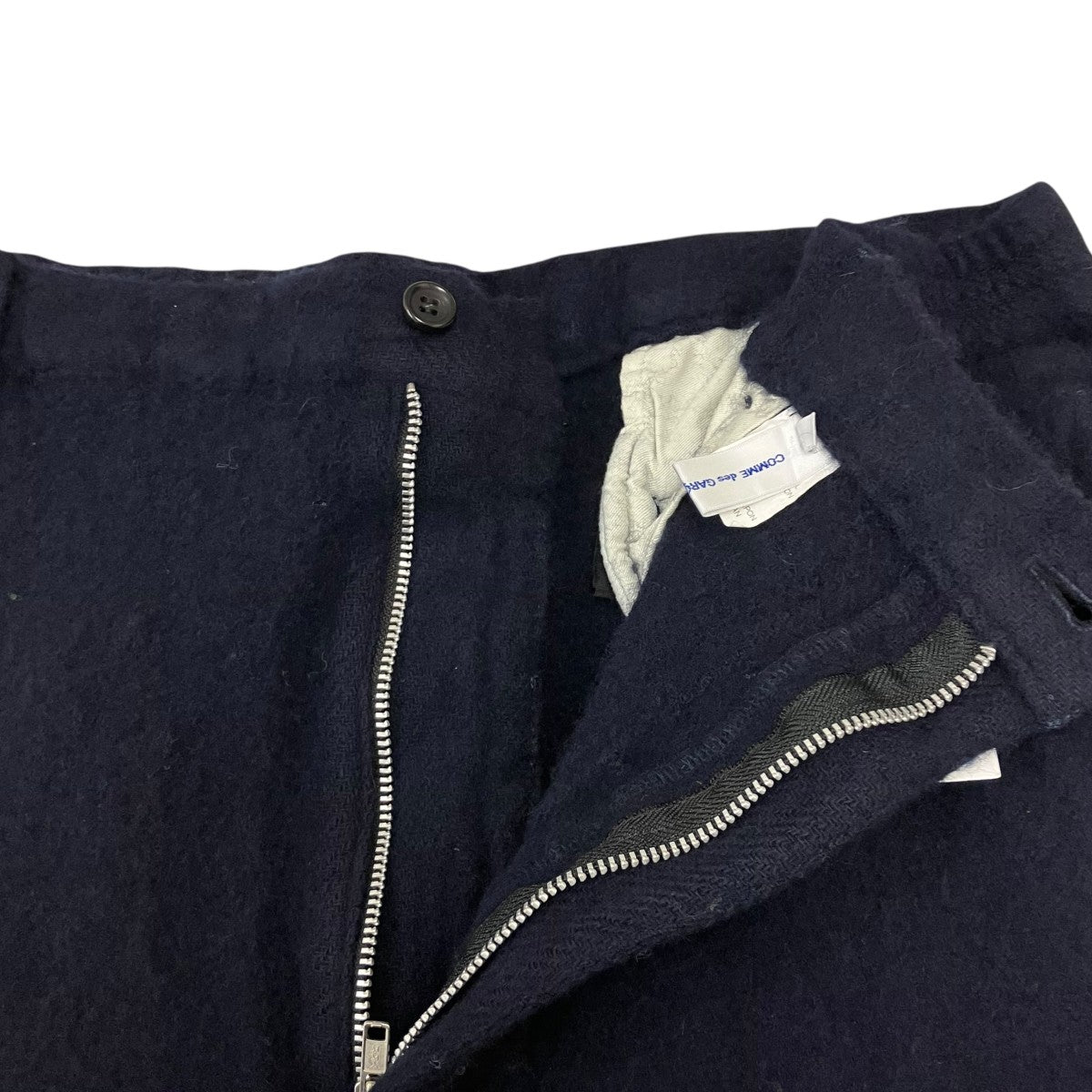 25AW wool nylon medium tweed garment treated Pants ウールパンツ