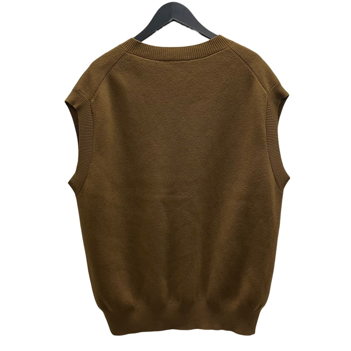STUDIO NICHOLSON FOSS Merino Cotton 12GG Knit Vest ニットベスト 古着・中古-3枚目のアイテム画像