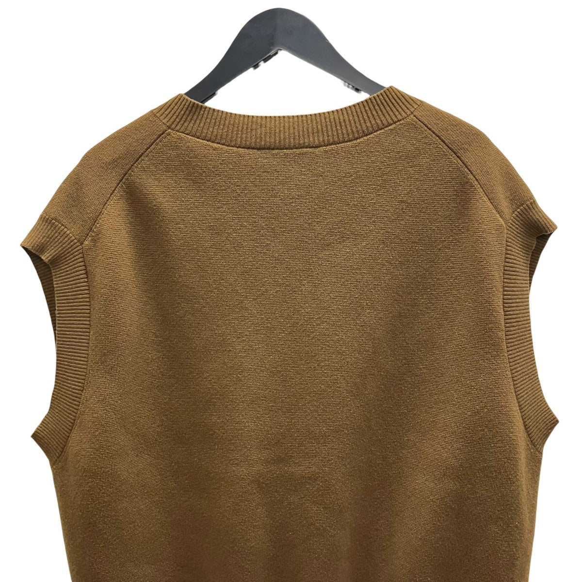 STUDIO NICHOLSON FOSS Merino Cotton 12GG Knit Vest ニットベスト 古着・中古-4枚目のアイテム画像