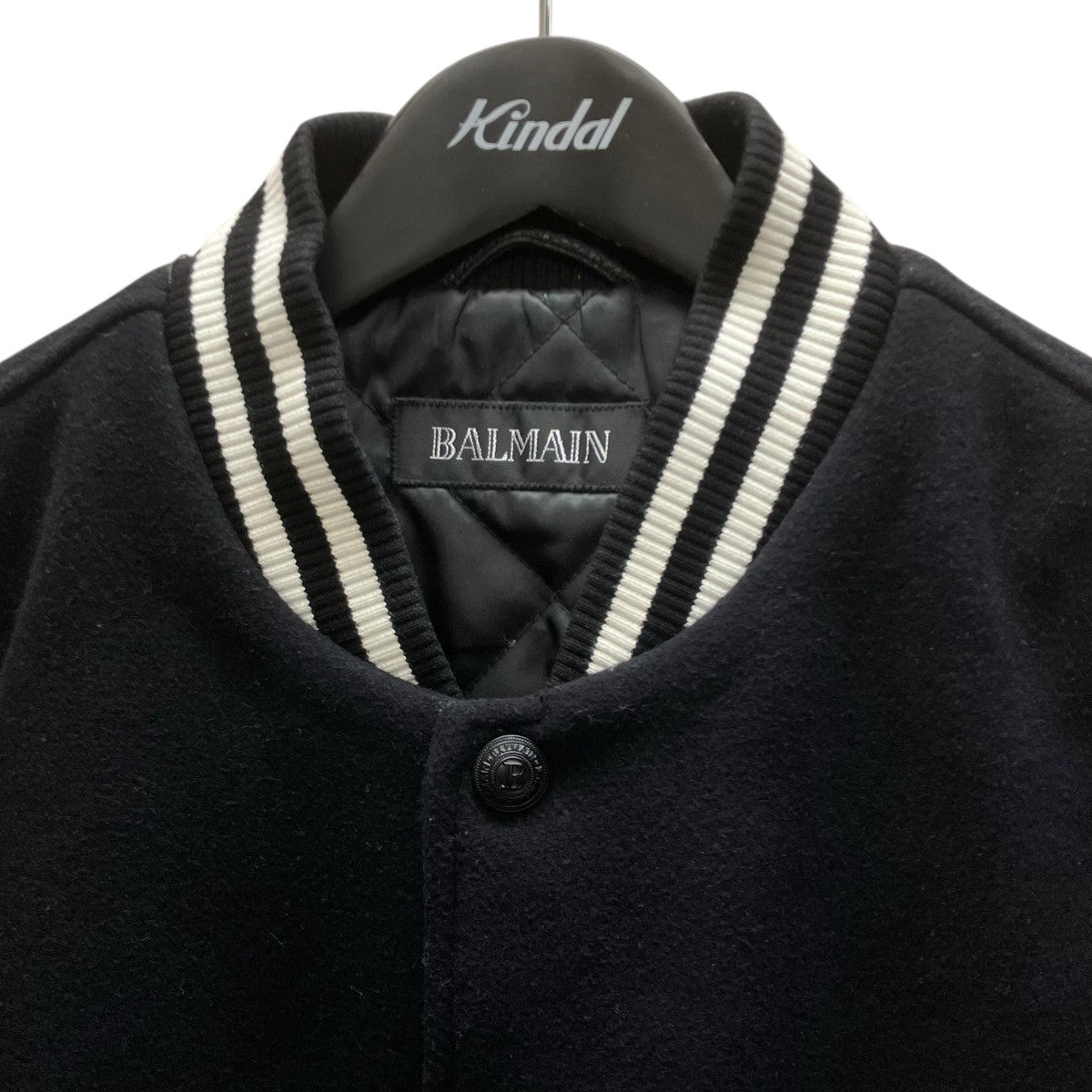 BALMAIN ウールボンバージャケット 古着・中古-2枚目のアイテム画像