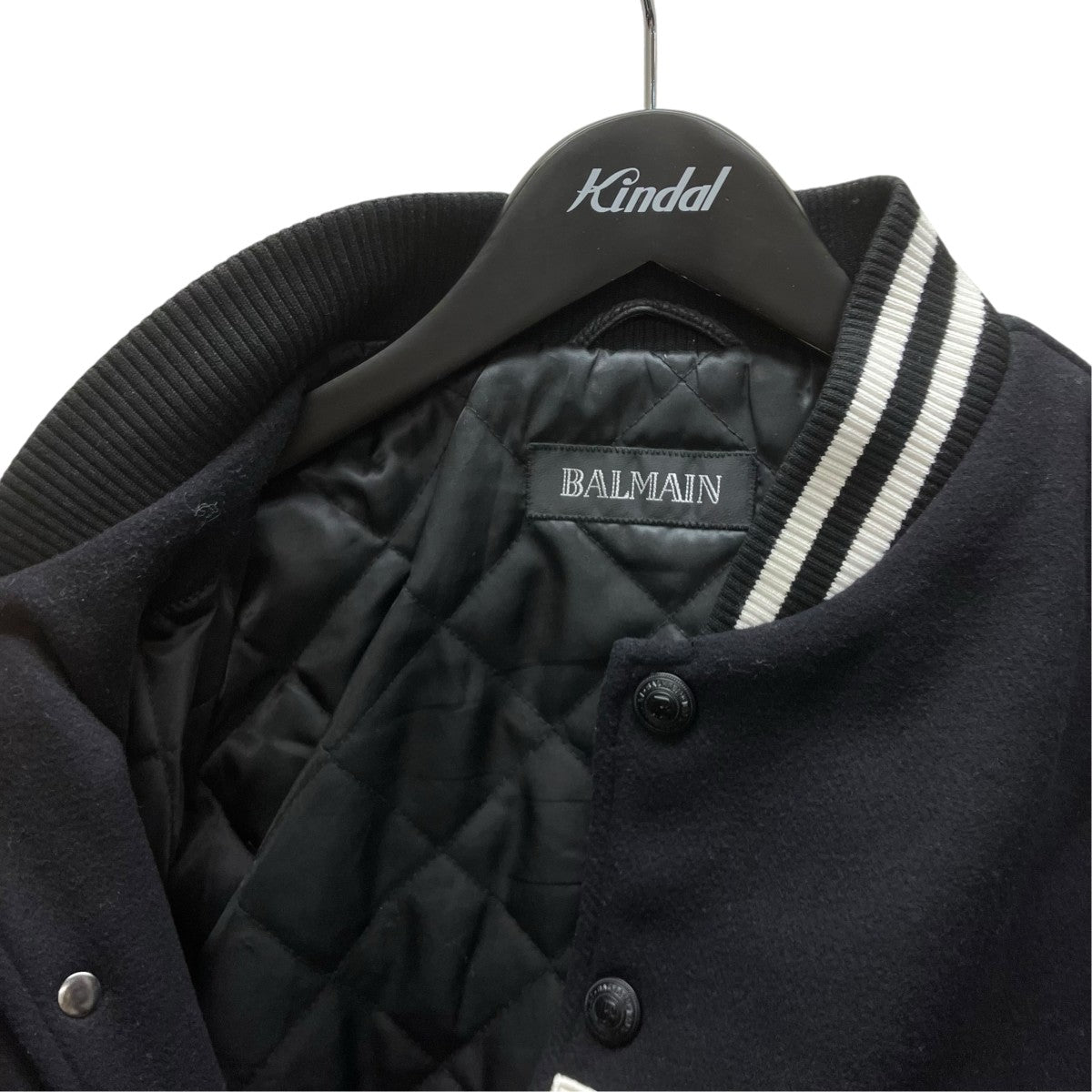 BALMAIN ウールボンバージャケット 古着・中古-3枚目のアイテム画像