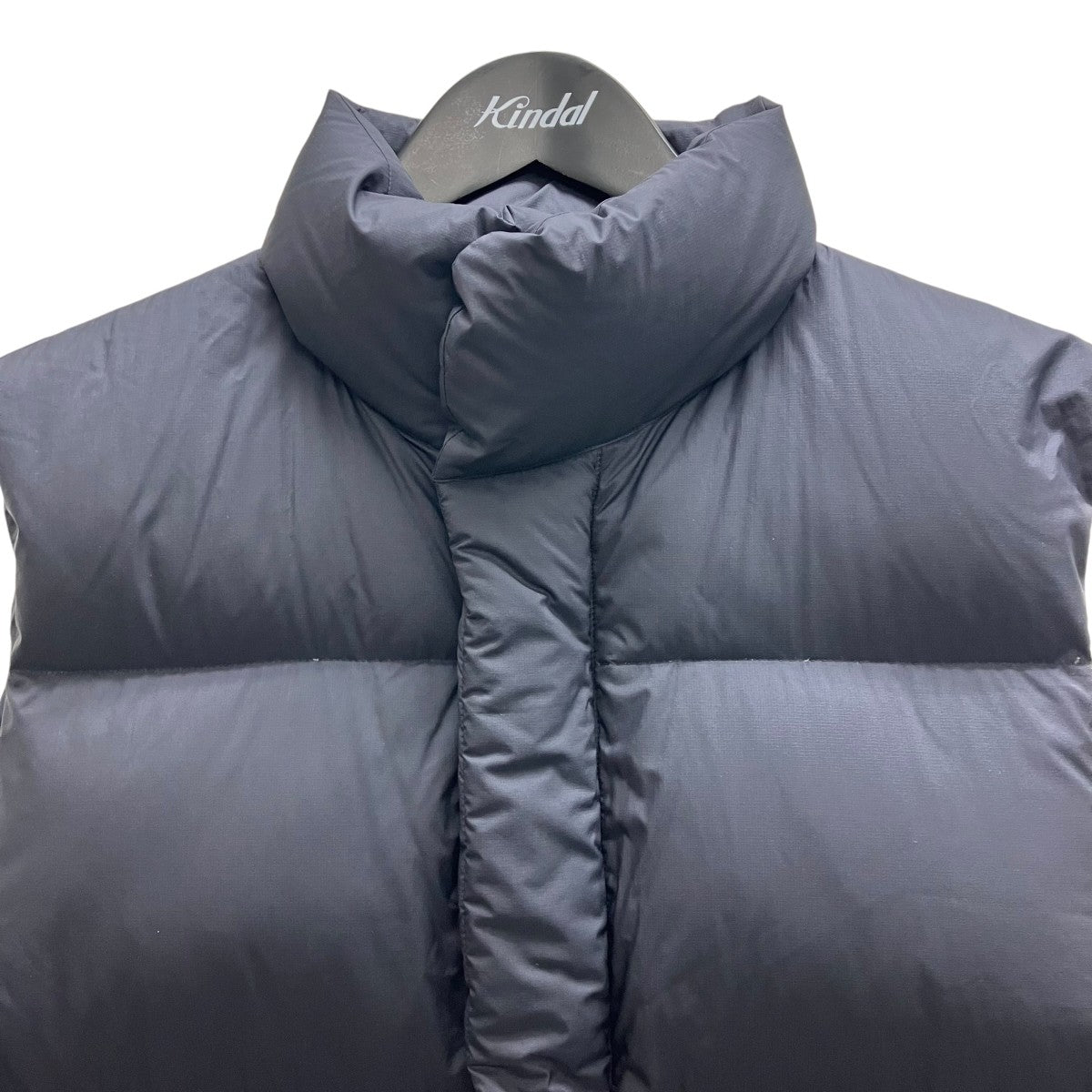 AURALEE SUPER LIGHT NYLON RIPSTOP DOWN VEST ダウンベスト 古着・中古-3枚目のアイテム画像