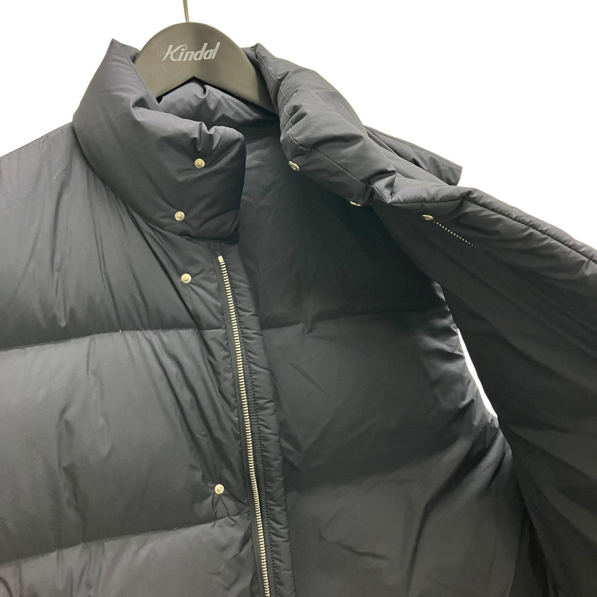 AURALEE SUPER LIGHT NYLON RIPSTOP DOWN VEST ダウンベスト 古着・中古-5枚目のアイテム画像