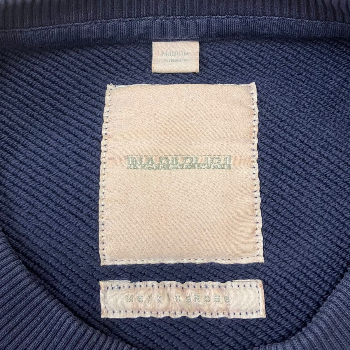 NAPAPIJRI 26SS BACCHUS NVY ORG クルーネックスウェット 古着・中古-5枚目のアイテム画像