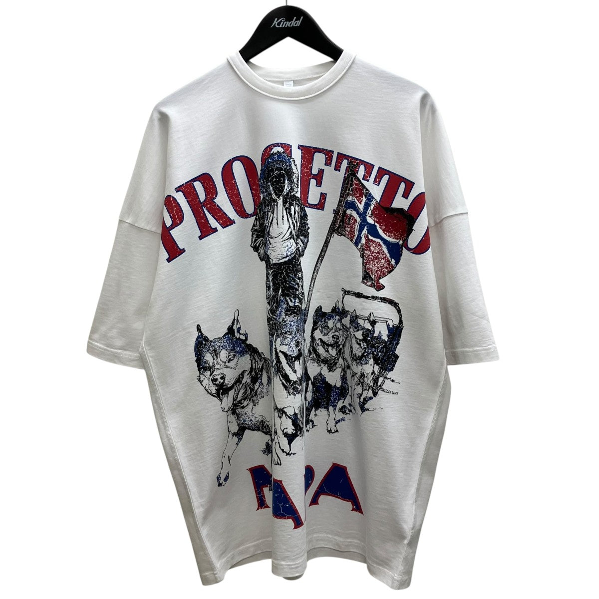 NAPAPIJRI×Martine rose 26SS プリントTシャツ 古着・中古-1枚目のアイテム画像
