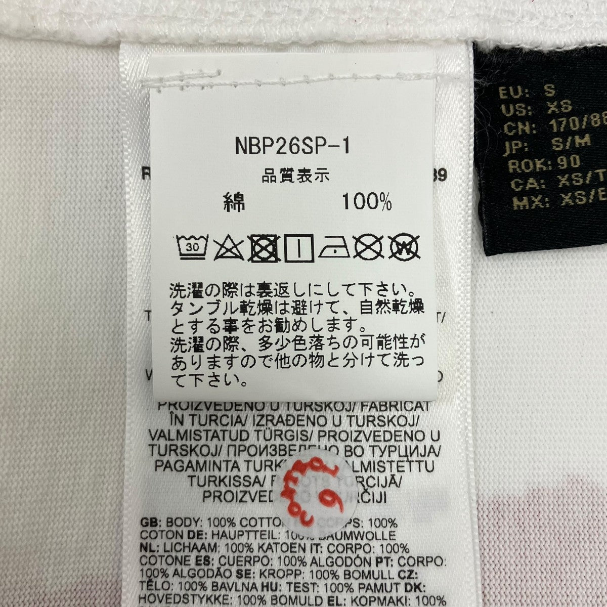 NAPAPIJRI×Martine rose 26SS プリントTシャツ 古着・中古-7枚目のアイテム画像