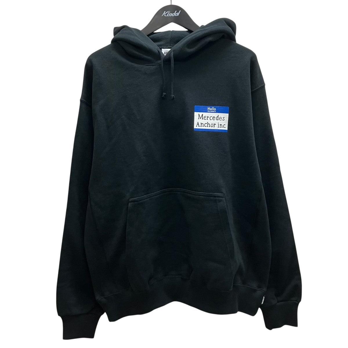 26SS NAME BADGE LABEL HOODIE プルオーバーパーカー