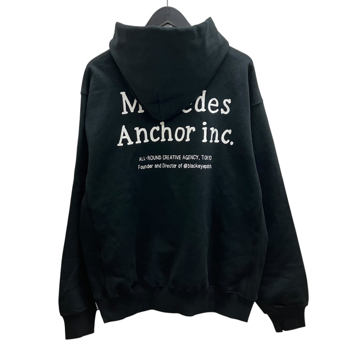 26SS NAME BADGE LABEL HOODIE プルオーバーパーカー