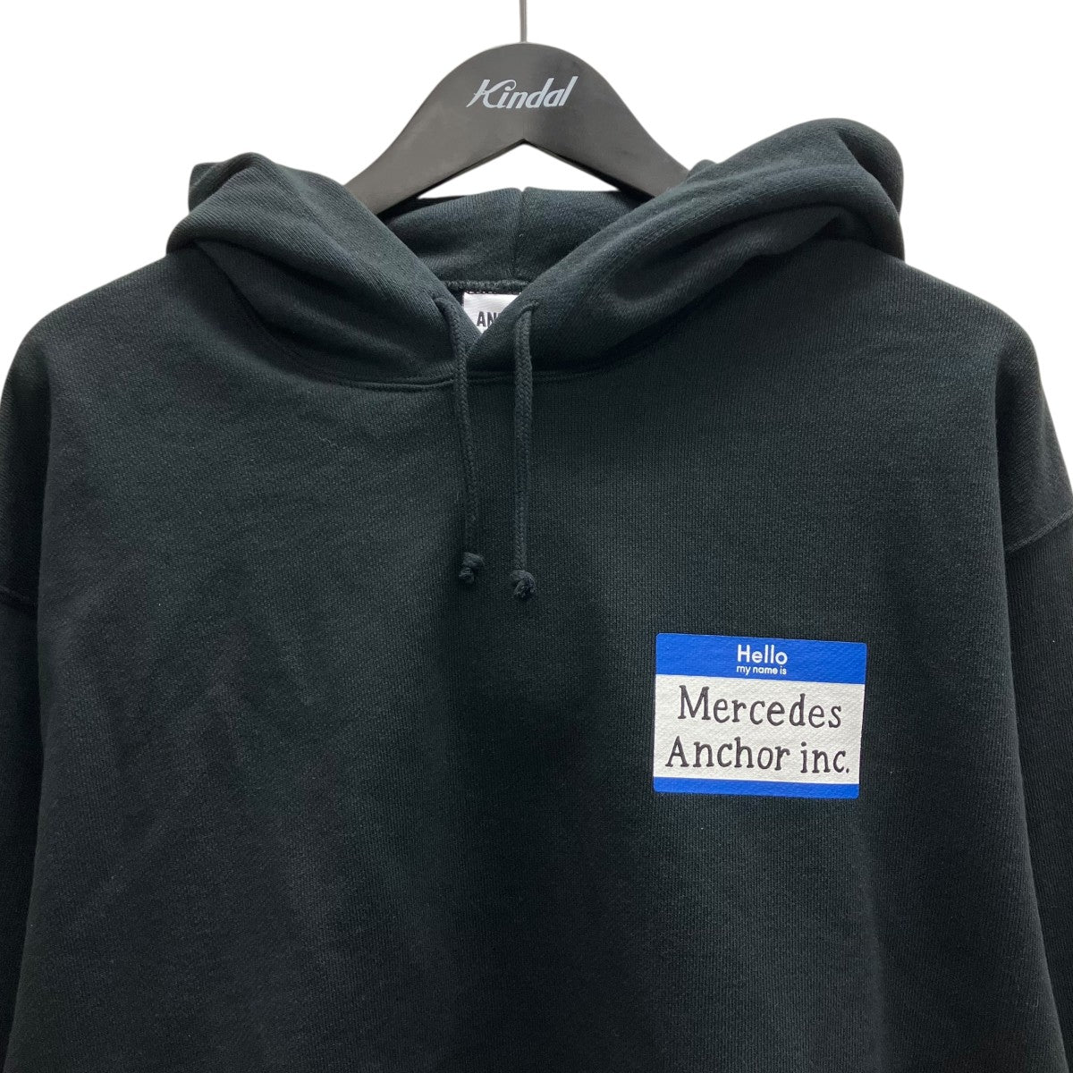 26SS NAME BADGE LABEL HOODIE プルオーバーパーカー