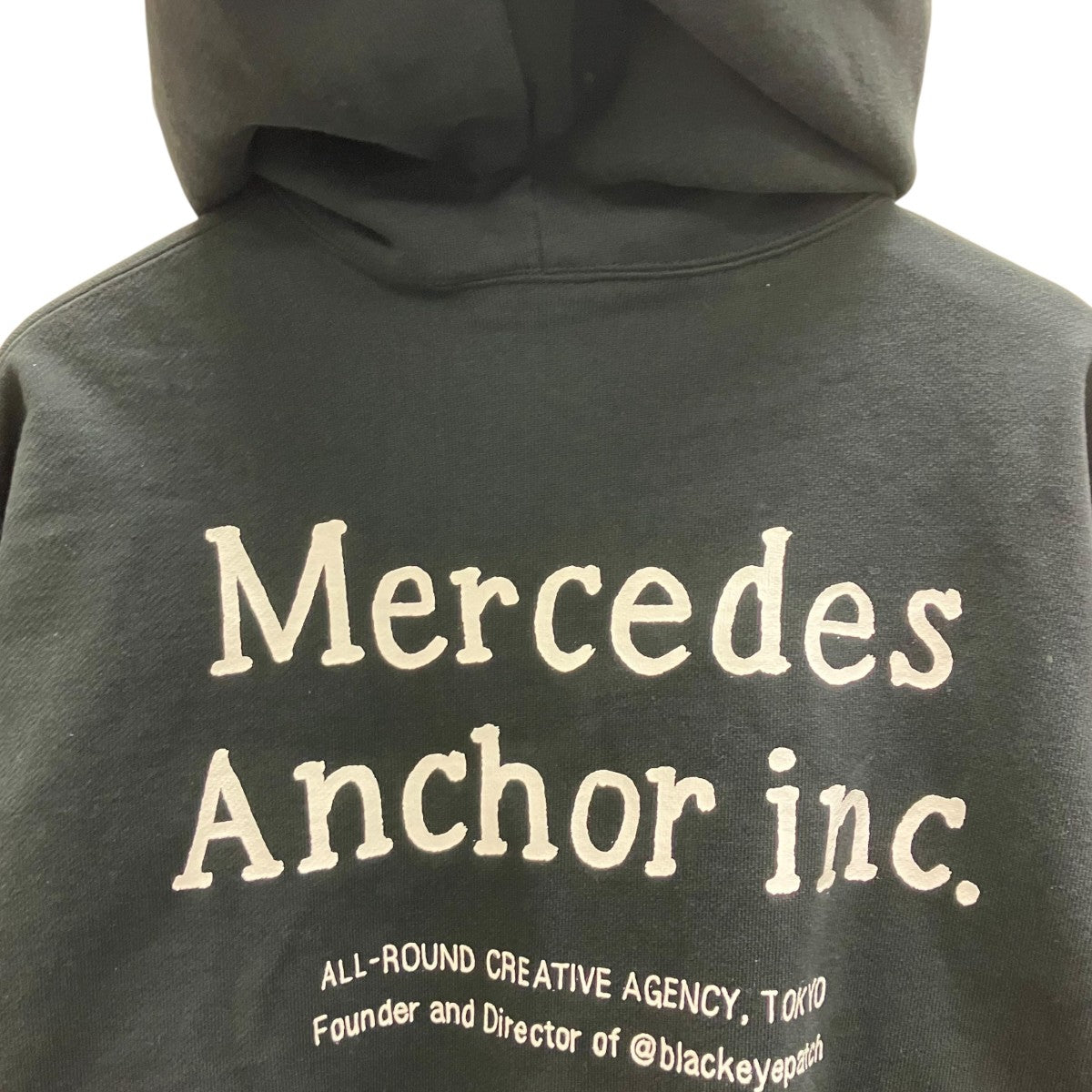 26SS NAME BADGE LABEL HOODIE プルオーバーパーカー