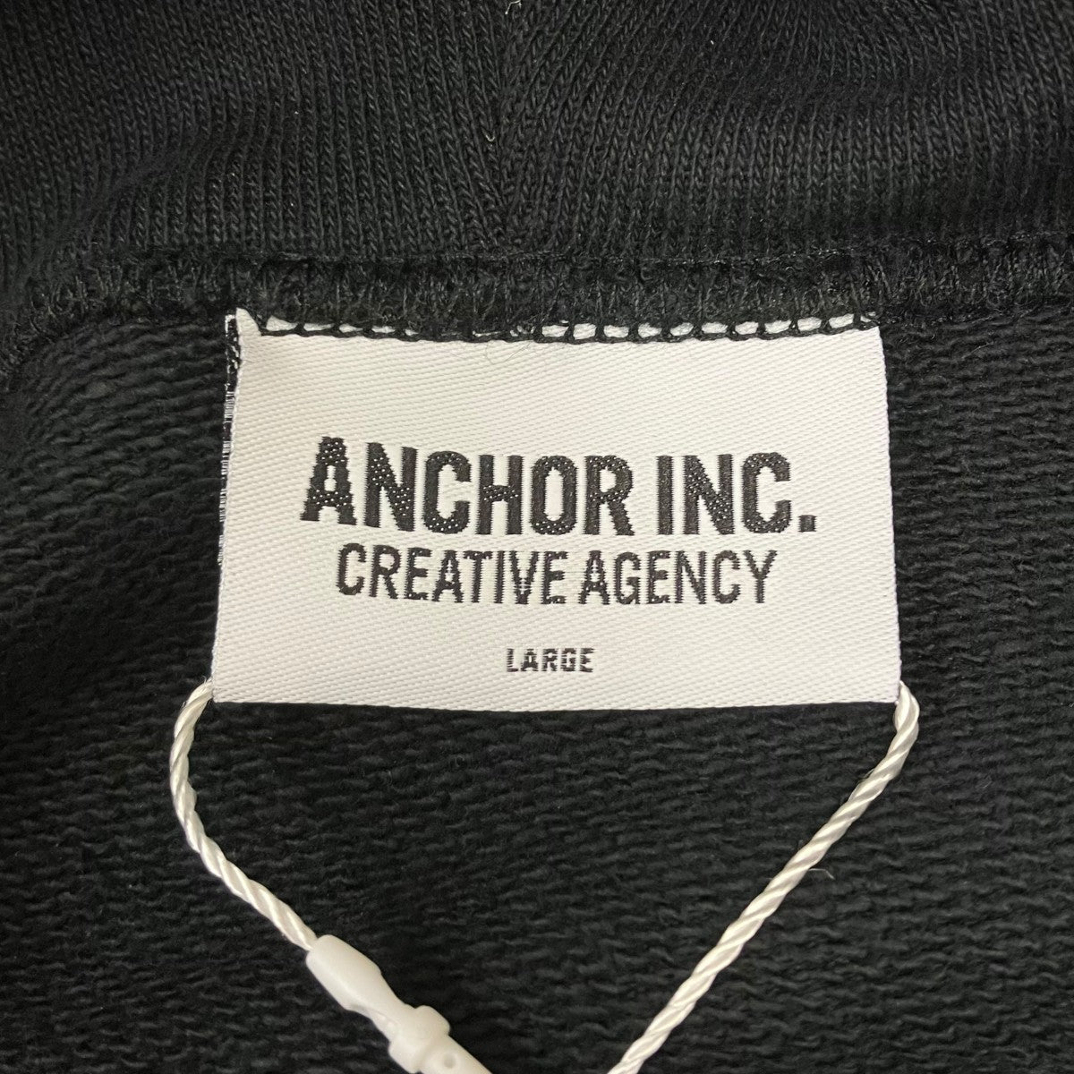 26SS NAME BADGE LABEL HOODIE プルオーバーパーカー