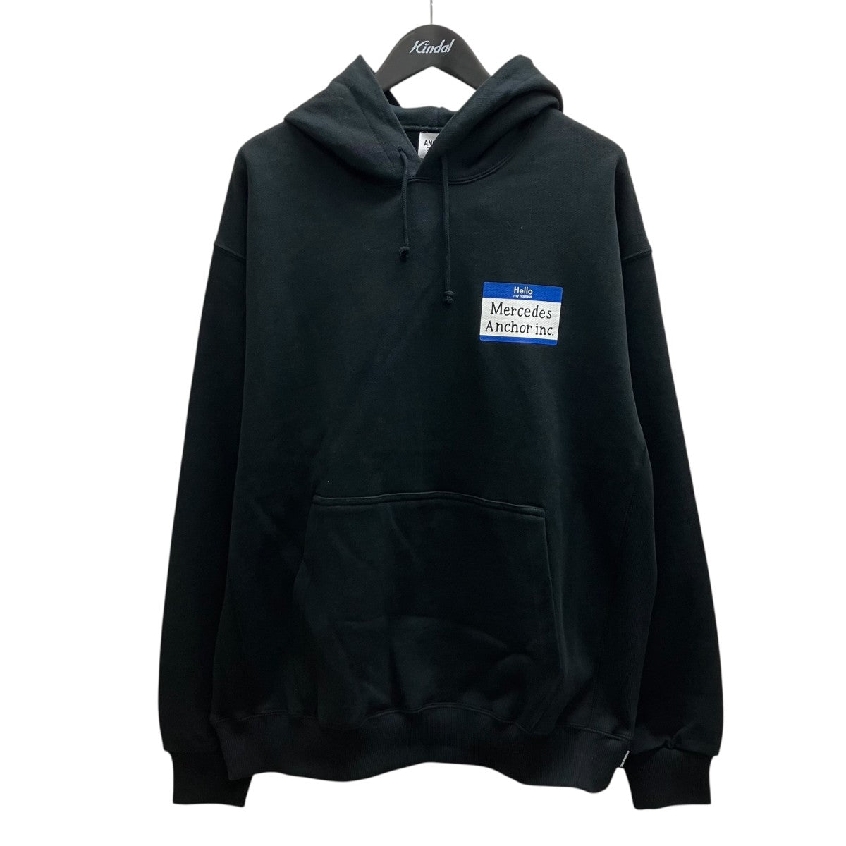 26SS NAME BADGE LABEL HOODIE プルオーバーパーカー