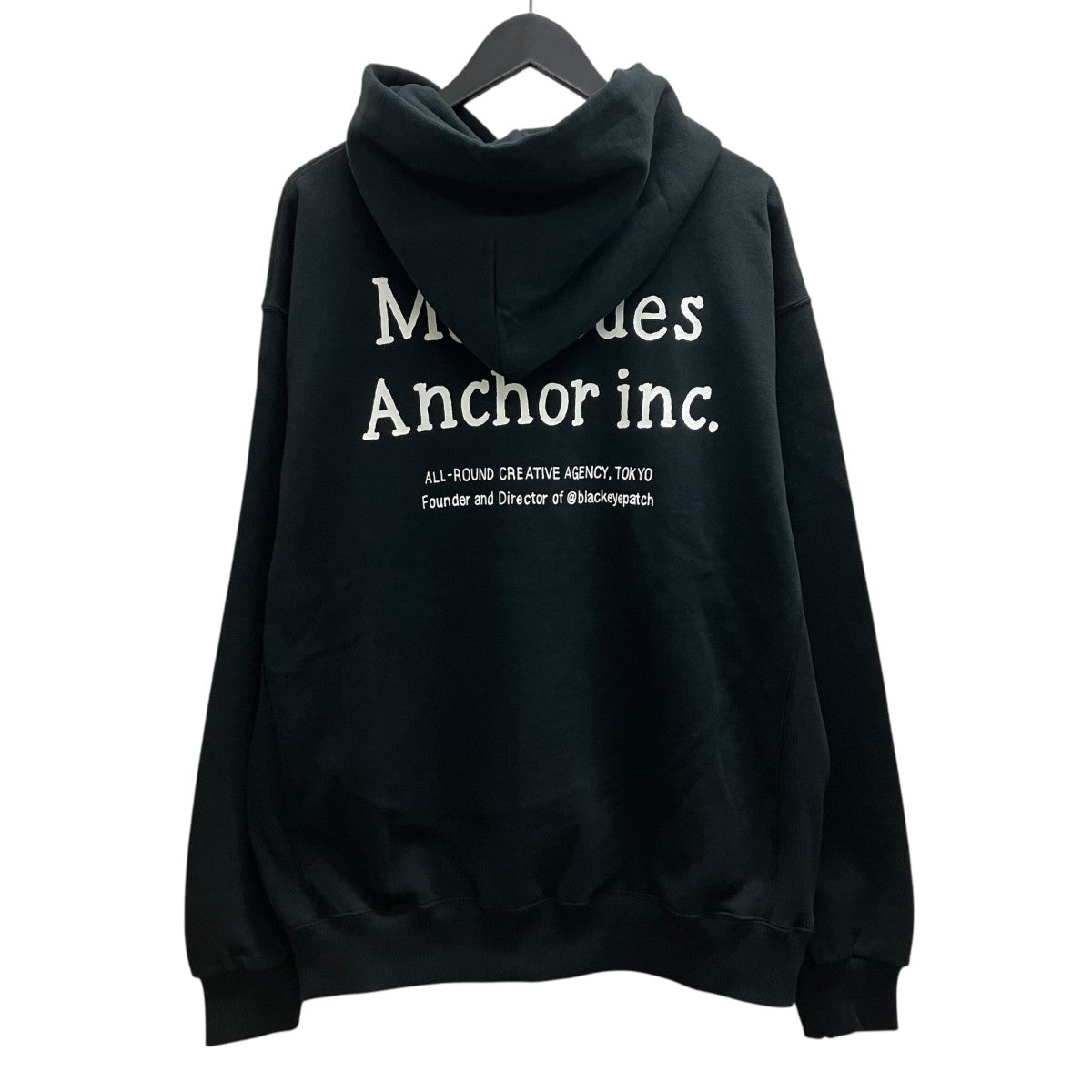 26SS NAME BADGE LABEL HOODIE プルオーバーパーカー