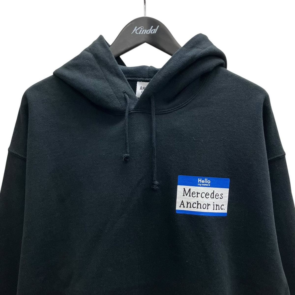 26SS NAME BADGE LABEL HOODIE プルオーバーパーカー