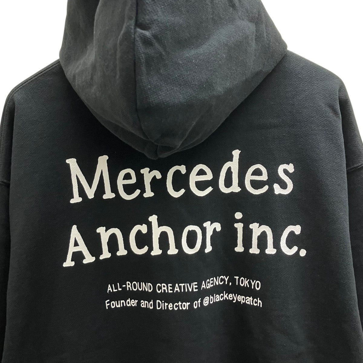 26SS NAME BADGE LABEL HOODIE プルオーバーパーカー