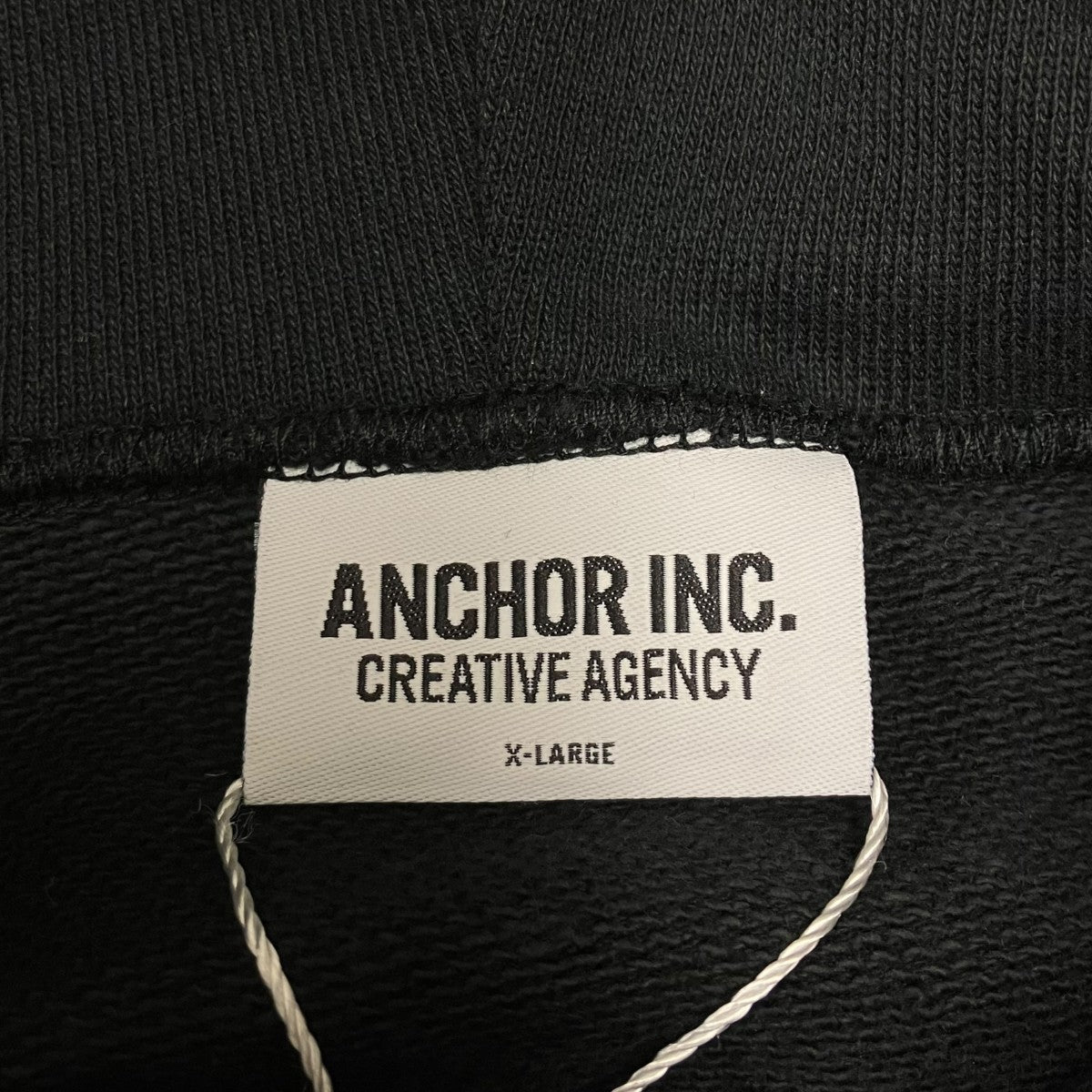 26SS NAME BADGE LABEL HOODIE プルオーバーパーカー
