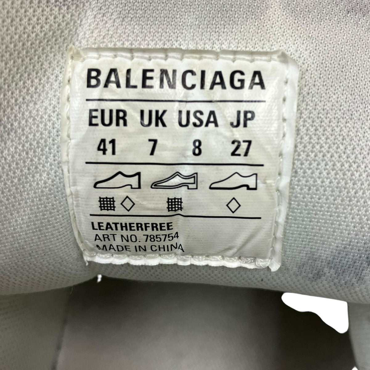 BALENCIAGA ローカットスニーカー 古着・中古-8枚目のアイテム画像