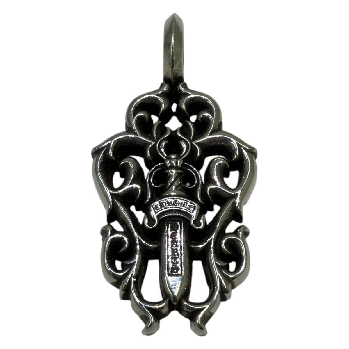 CHROME HEARTS VINE DAGGERヴァインダガーネックレストップ 古着・中古-1枚目のアイテム画像