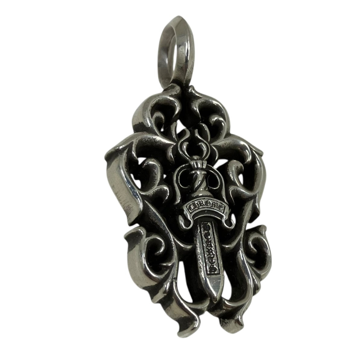CHROME HEARTS VINE DAGGERヴァインダガーネックレストップ 古着・中古-3枚目のアイテム画像