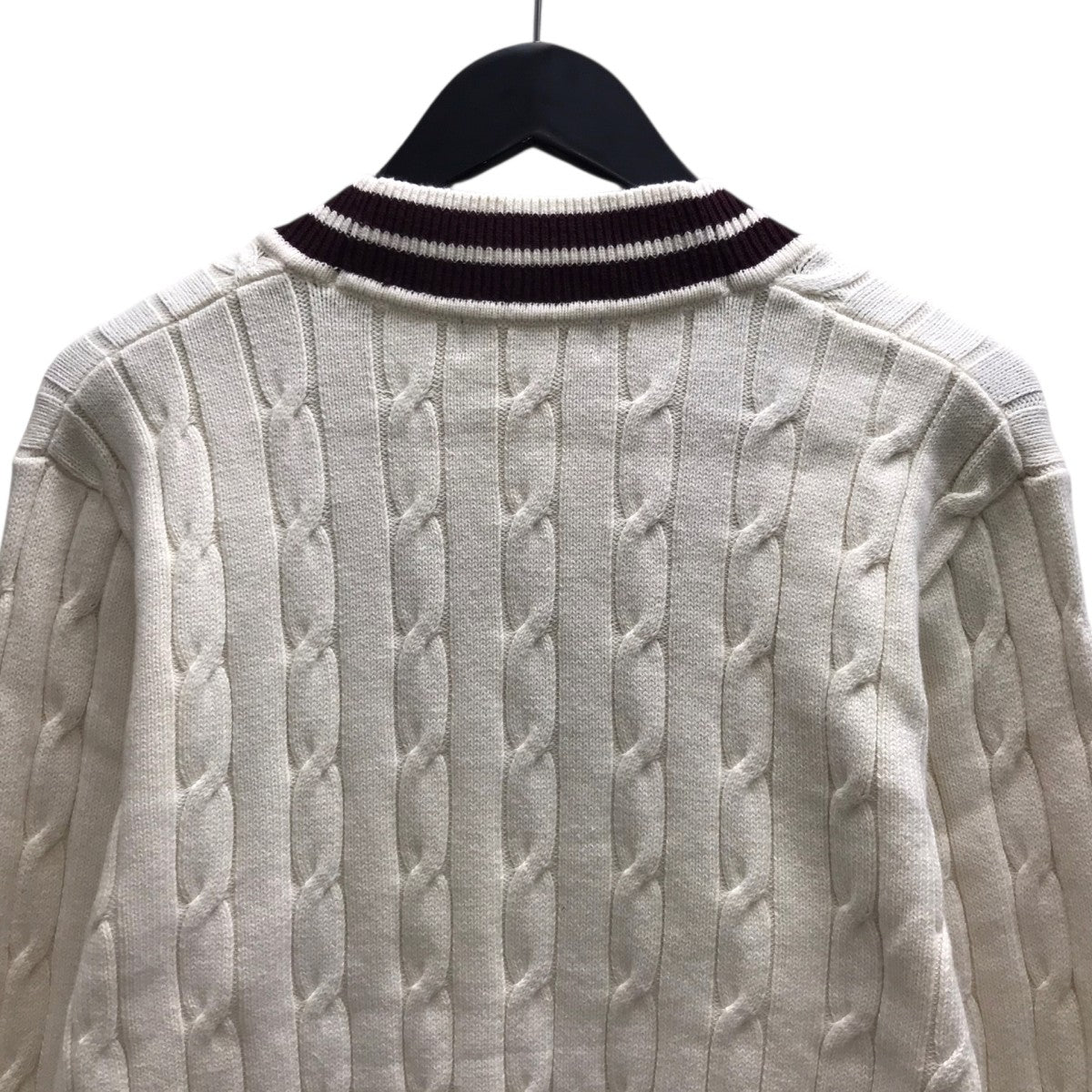 FRED PERRY 厚手ニット 古着・中古-4枚目のアイテム画像