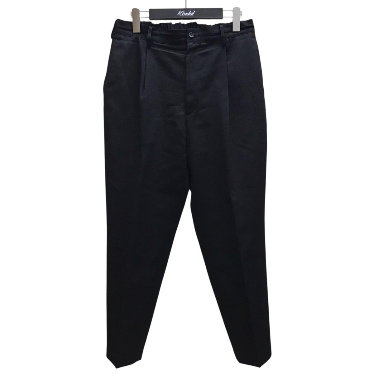SELVAGE WOOL TAPERED SLACKS スラックス